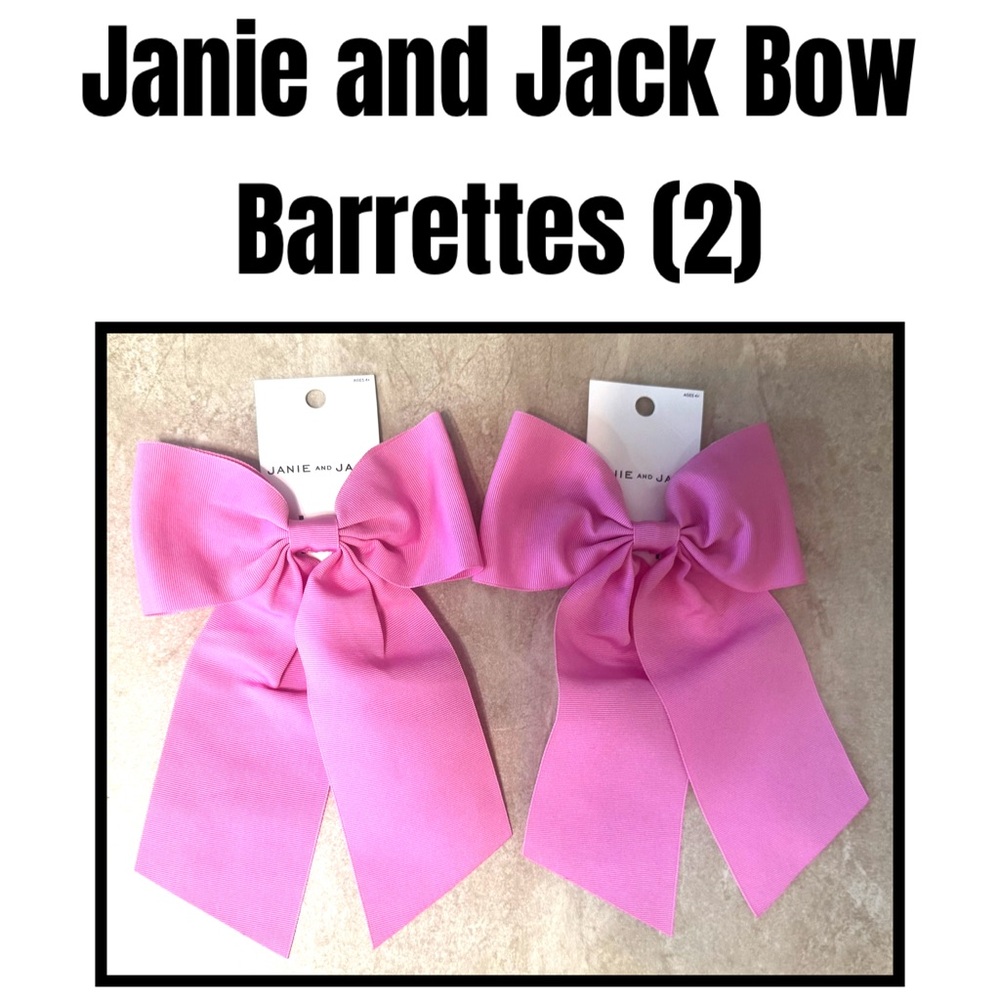 Janie and Jack Bow Barrettes (2)